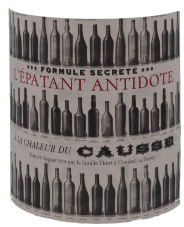 Antidote à la chaleur 2017 - étiquette - Domaine Combel la Serre