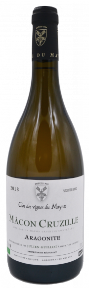 Mâcon Cruzille Aragonite - Julien Guillot - Clos des Vignes du Maynes - vin naturel - Vinibee