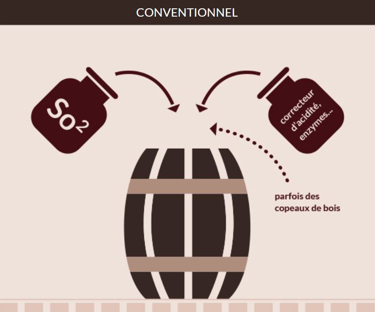 Vin naturel vinification